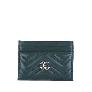 Gucci Women Gg Marmont Leather Card Case